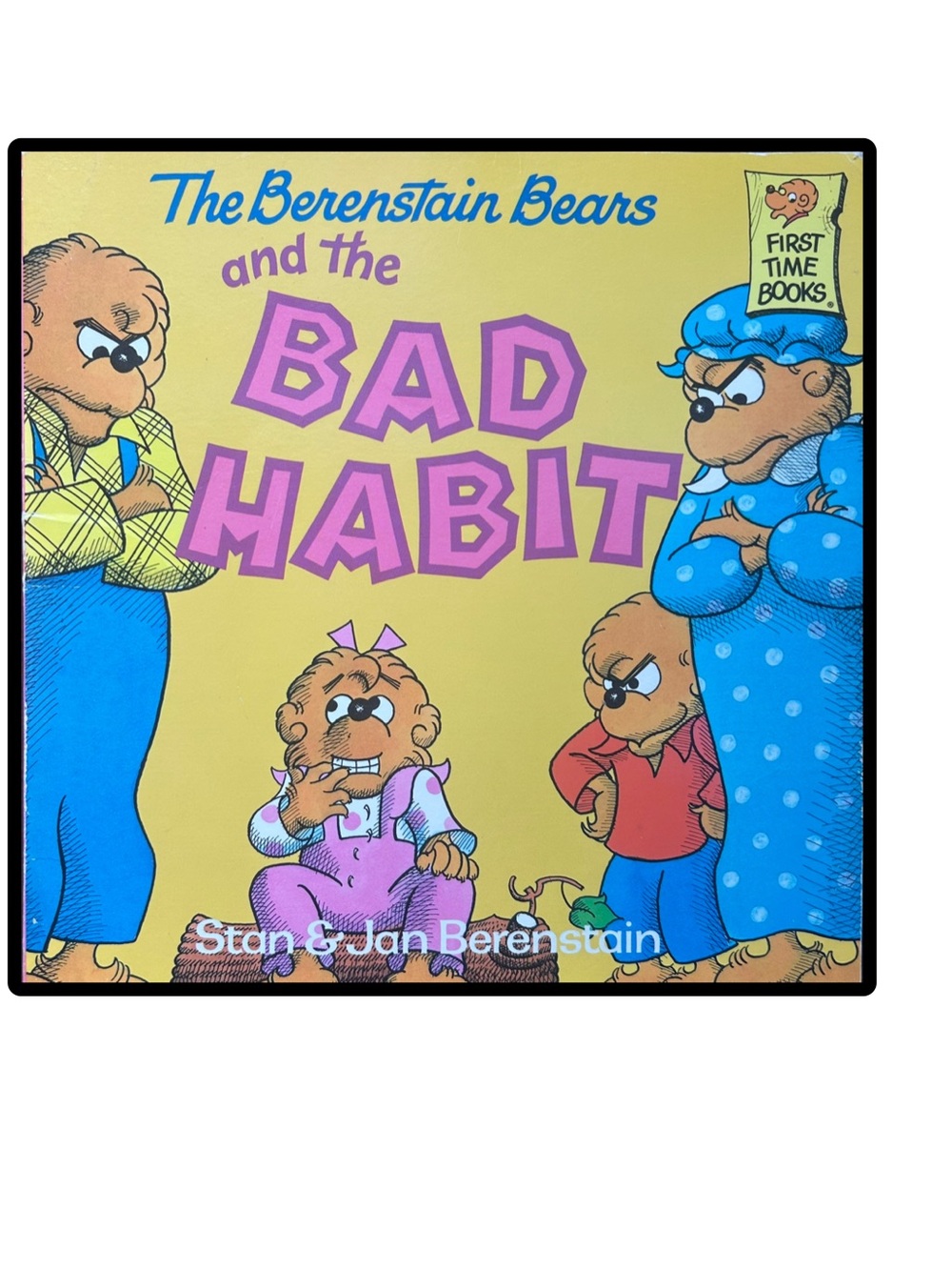 BUNDLE & SAVE🐻 VINTAGE 1986 The Berenstain Bears BAD HABIT Book